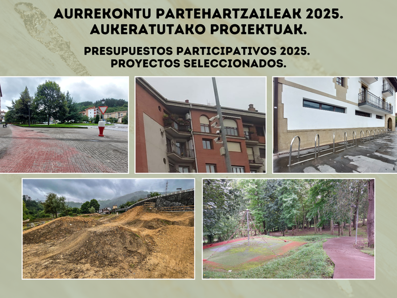 Un total de 271 lazkaotarras han emitido su voto para decidir qué proyectos se realizarán en Lazkao en el marco de los Presupuestos Participativos 2025