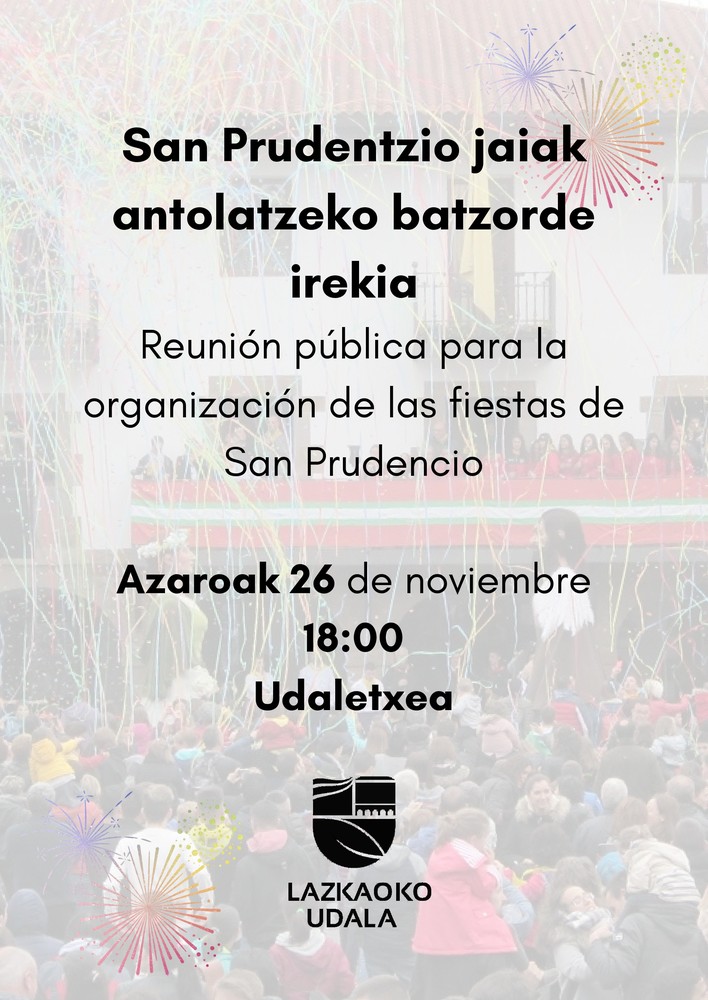 SAN PRUDENTZIO JAIAK BILERA