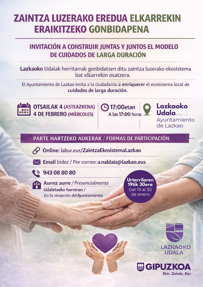 Iraupen luzeko zaintza eredua