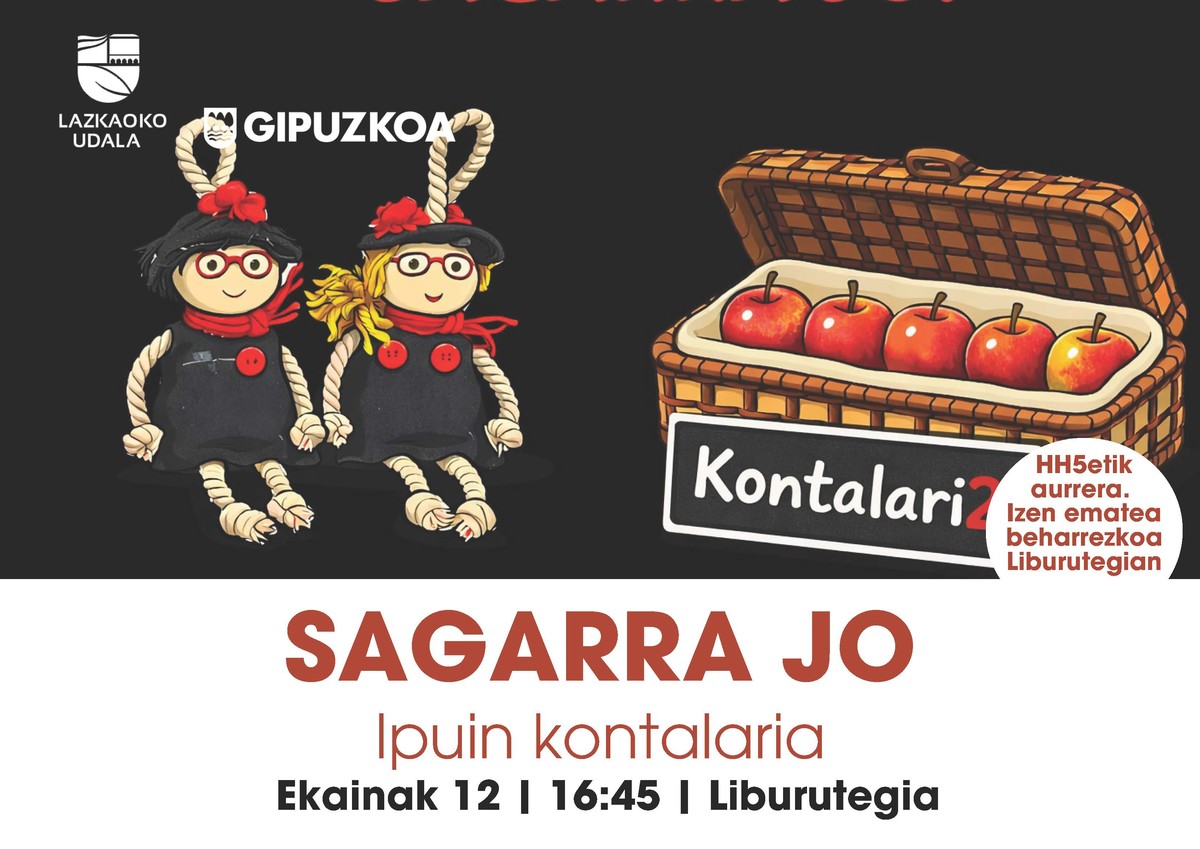 Ipuin kontalaria ekainak 12