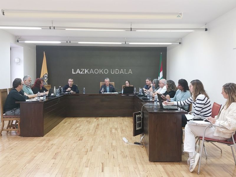 Mañana jueves, 15 de octubre, Pleno Extraordinario en el Ayuntamiento de Lazkao